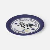 2022年エレガントの卒業 ペーパープレート (アングル)