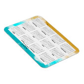 2022年オシャンビーチカレンダーミニマグネット マグネット (右側)