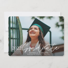 2022年カスタム卒業フォトオーバーレイ卒業Anno 案内状