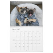 2022年カレンダーのGus Gus カレンダー (3月 2027)