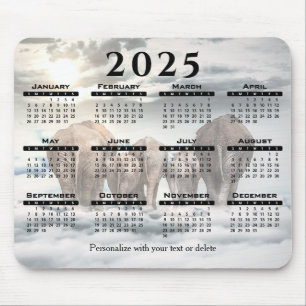 2022年カレンダー – エレファントお尻ファミリー マウスパッド