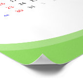 2022年カレンダー ポスター - 日曜始まり (角)