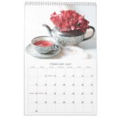 2022年カレンダー – 美しい茶碗の年1月22日 カレンダー (2月 2027)
