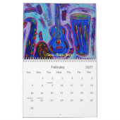 2022年カレンダー～音楽 カレンダー (2月 2027)