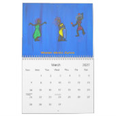 2022年カレンダー～音楽 カレンダー (3月 2027)