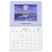 2022年カレンダー～風景と夢の風景 カレンダー (2月 2027)