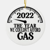 2022年ガスクリスマスツリーを買う余裕がなかった セラミックオーナメント (正面)