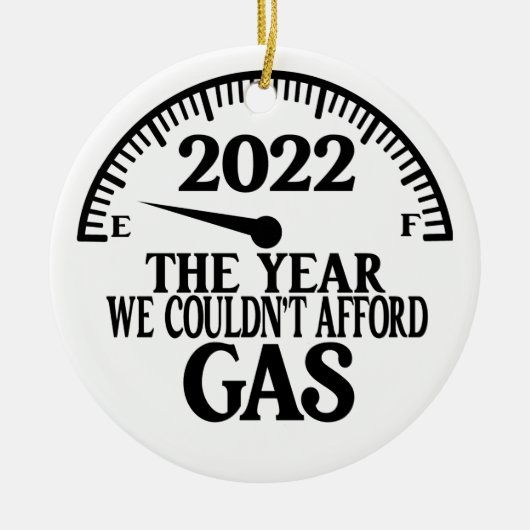 2022年ガスクリスマスツリーを買う余裕がなかった セラミックオーナメント (正面)