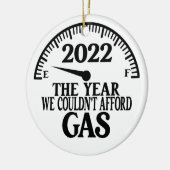 2022年ガスクリスマスツリーを買う余裕がなかった セラミックオーナメント (左)