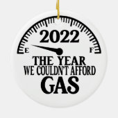 2022年ガスクリスマスツリーを買う余裕がなかった セラミックオーナメント (裏面)