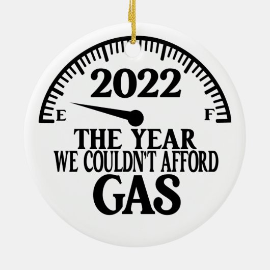 2022年ガスクリスマスツリーを買う余裕がなかった セラミックオーナメント (裏面)