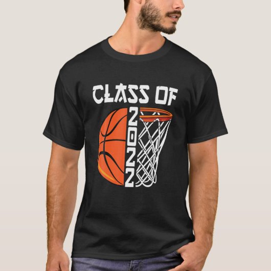 2022年クラスのバスケットボール選手ギフト卒業 Tシャツ (正面)