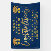 2022年クラスカスタム卒業式 横断幕 (縦)