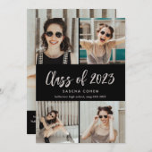 2022年クラス写真コラージュカスタム卒業式 案内状 (正面/裏面)