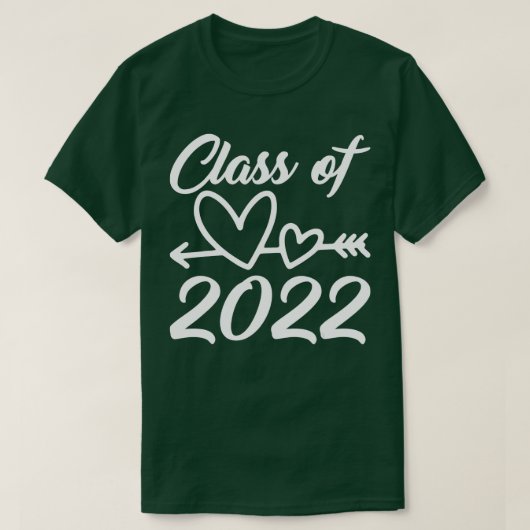 2022年クラス卒業かわいい大学院生のスチューデン Tシャツ (デザイン正面)
