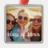 2022年クラス卒業写真 メタルオーナメント (正面)