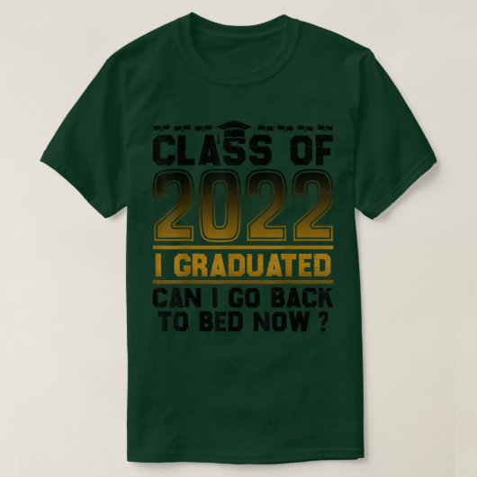 2022年クラス卒業Tバックできる Tシャツ (デザイン正面)