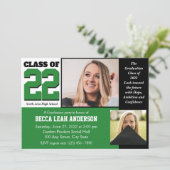 2022年クラス希望と自信緑 招待状 (スタンド正面)