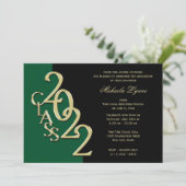 2022年クラス金ゴールドとグリーン 招待状 (スタンド正面)