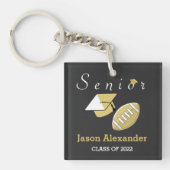 2022年サッカー選手シニア大学院クラス キーホルダー (正面)