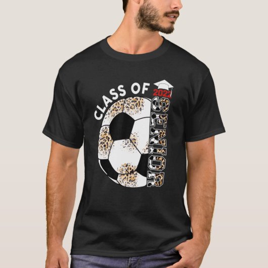 2022年サッカー選手2022年大学院生B Tシャツ (正面)