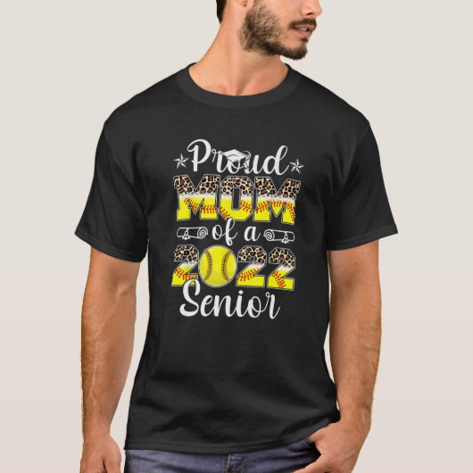 2022年ソフトボールママ卒業のシニアママ教室 Tシャツ (正面)