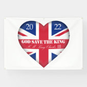 2022年チャールズIII世救神王 横断幕 (横)