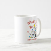 2022年トイレ紙おもしろいクリスマスツリー コーヒーマグカップ (正面右)