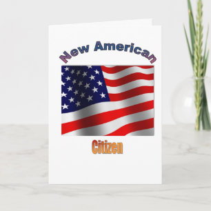 2022年ニューアメリカン市民へようこそ カード