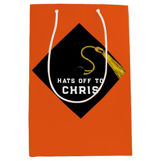 2022年パーソナライズされたの中抱き枕 ミディアムペーパーバッグ (正面)