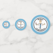 2022年パーソナライズされたの医学卒業クラス コンフェッティ (裏面)