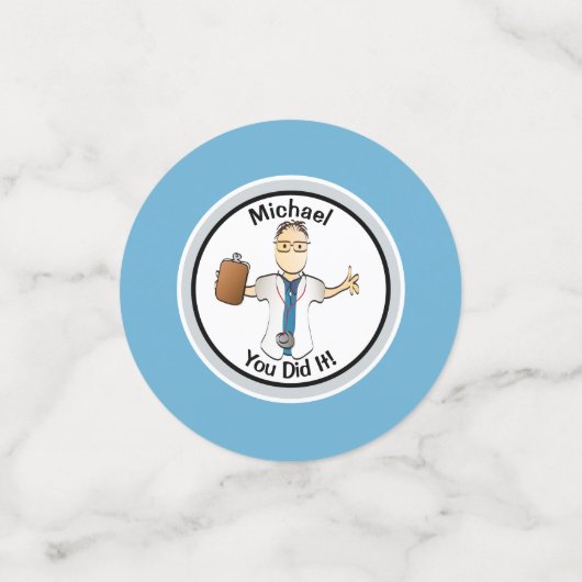 2022年パーソナライズされたの医学卒業クラス コンフェッティ (スモール正面)