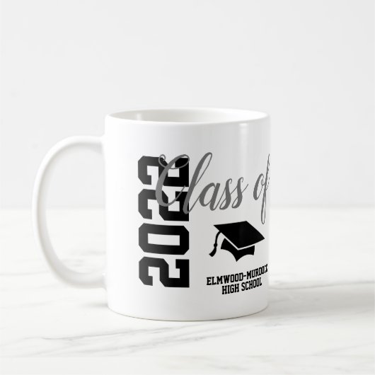 2022年パーソナライズされた贈与学校マグのブルークラス コーヒーマグカップ (左)
