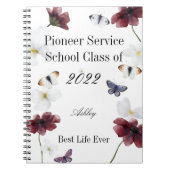 2022年パーソナライズされたJWパイオニア向けギフト ノートブック (正面)