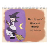 2022年ファンタジーの単語カレンダー カレンダー (カバー)
