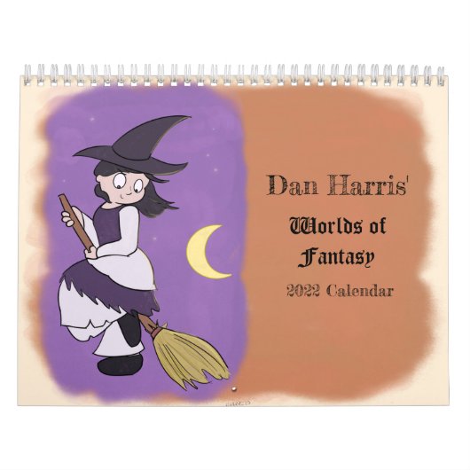 2022年ファンタジーの単語カレンダー カレンダー (カバー)