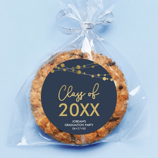 2022年フェイク卒業党の金ゴールド灯級 ラウンドシール