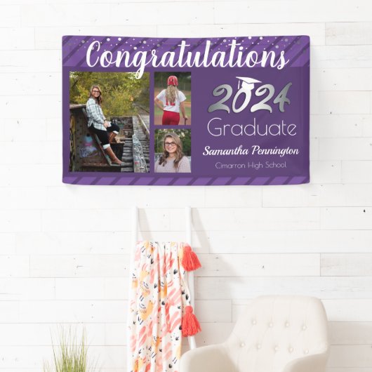 2022年フォトコラージョバナーの卒業クラス 横断幕 (インサイチュ)