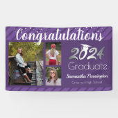 2022年フォトコラージョバナーの卒業クラス 横断幕 (横)