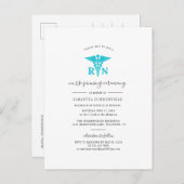 2022年フォトナース卒業記念ピンセレモニー インビテーションポストカード (正面/裏面)