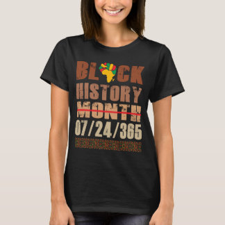 2022年ブラックヒストリー月間 メラニン プライド Tシャツ