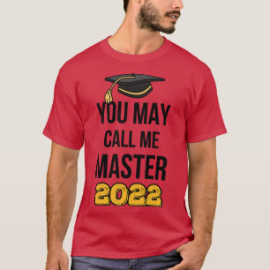 2022年マスターIIと呼んでくれ Tシャツ