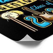 2022年マーチングバンドシニア卒業のクラス ポスター (角)