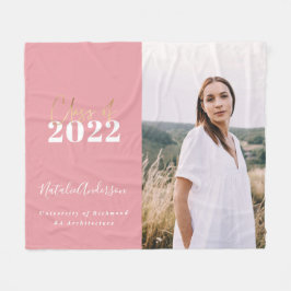 2022年モダンのピンクス数々のクリプトグラッド写真クラス フリースブランケット