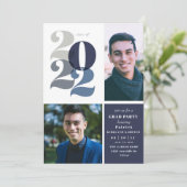 2022年モダンクラス卒業パーティー招待状 招待状 (スタンド正面)