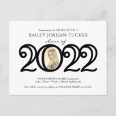 2022年モダン写真卒業発表 ポストカード (正面)