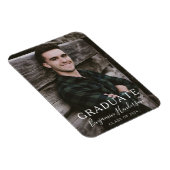 2022年モダン卒業写真のスクリプトクラス マグネット (右側)