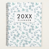 2022年ユーカリ水彩週刊・月刊 プランナー手帳 (正面)