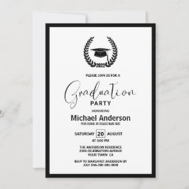 2022年リース及びモルタルボード卒業パーティー 招待状