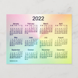 2022年レコレタ シャイマー ミニ カレンダー / Janz ポストカード
